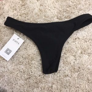 Never worn Black ZAFUL thong swimsuit